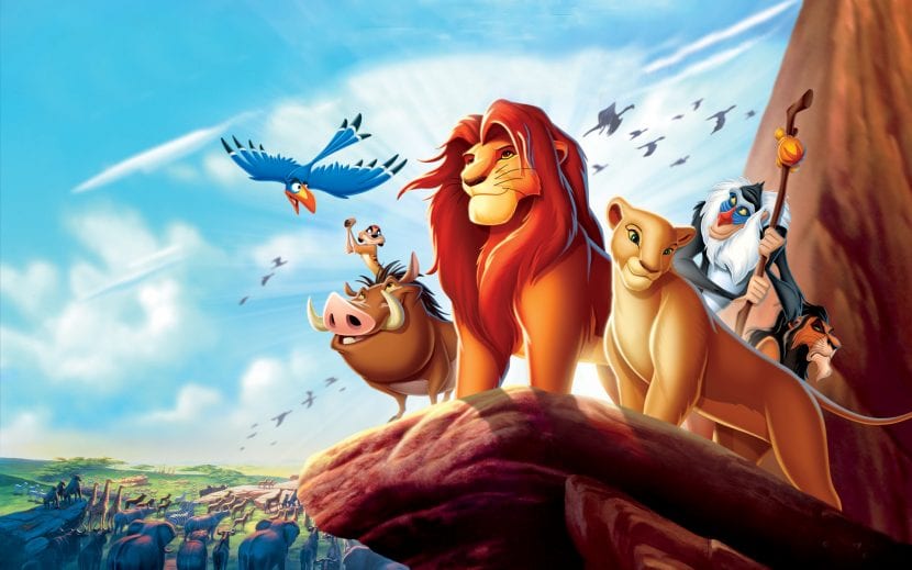 Poster de la película El Rey león