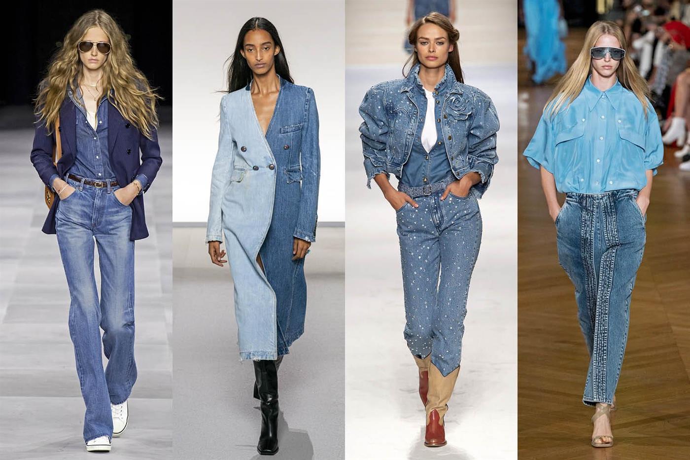 Chicas vestidas con diferentes trajes.