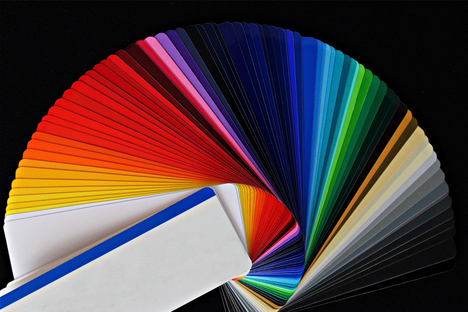 Rueda de colores para decorar.