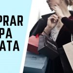 Mujer con bolsas en las manos.