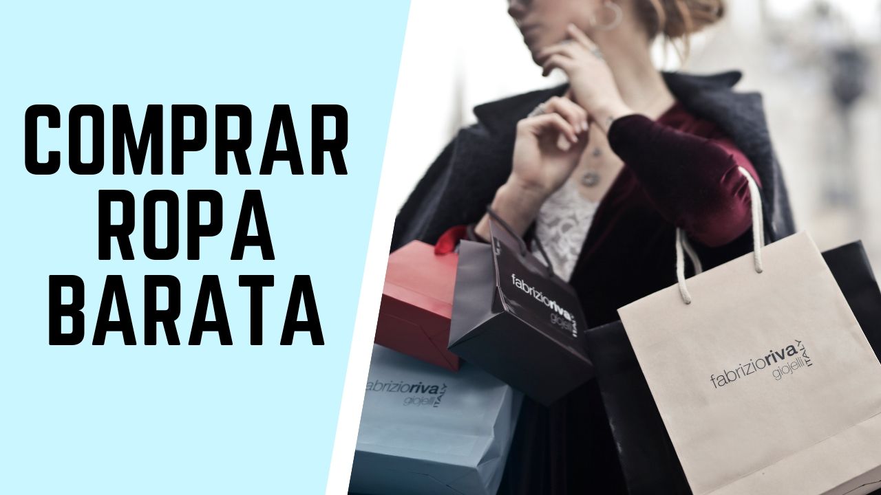 Mujer con bolsas en las manos.