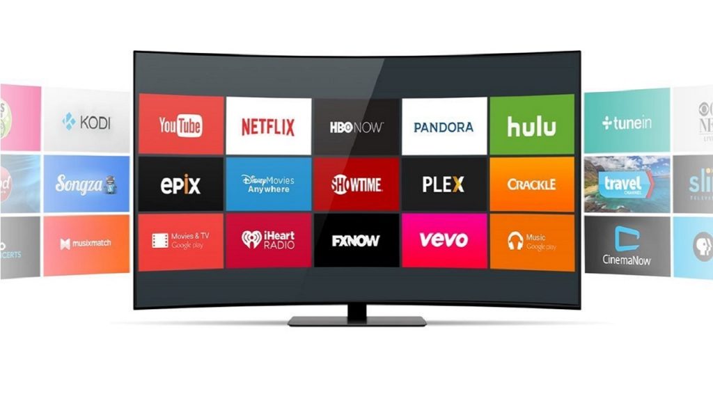 varios íconos de plataformas de streamin