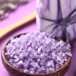 Sales de baño lavanda