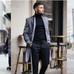 Hombres usando elementos esenciales de ropa para otoño