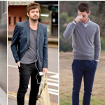 Hombres con distintas piezas de ropa.