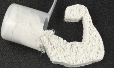 El consumo de proteína en polvo