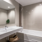 baño blanco