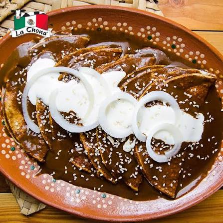 enmoladas con crema